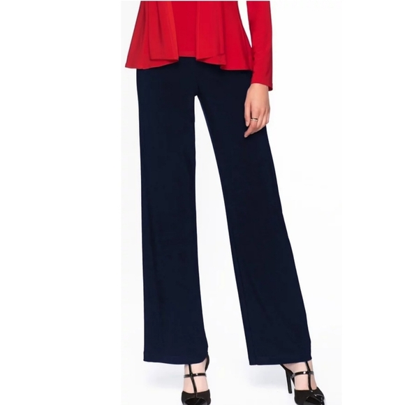 Frank Lyman Design Pants - Frank Lyman pull on wide leg pants